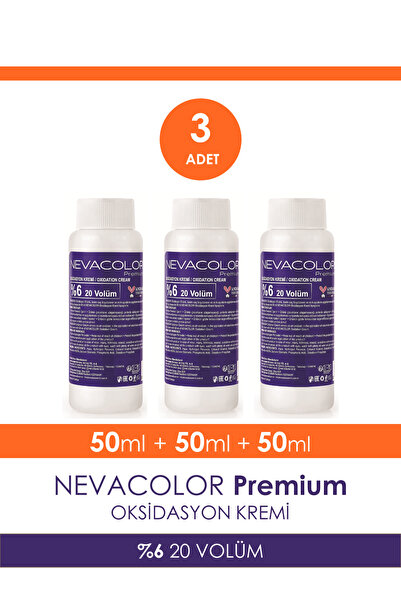 Neva Color 50 ml - % 6 20 Volume Oksidan Krem 3 Adet
