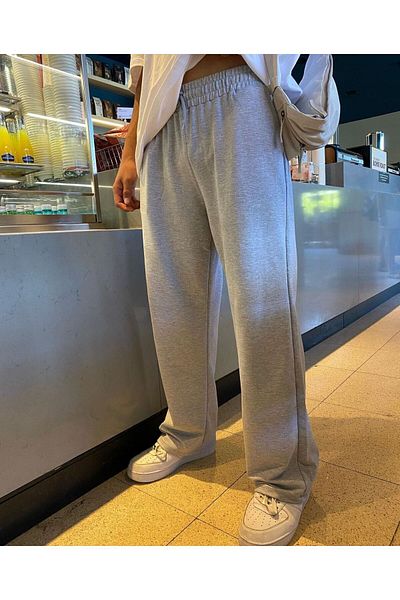 WOUROWL Re7edi Unisex Oversize Sweatpants and Trousers - Two Thread Baggy Cut