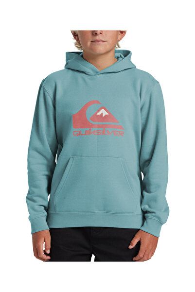 Quiksilver Big Logo Hoodie Çocuk Aqbft03099-18614 Marine Blue
