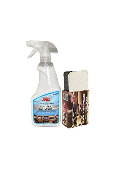 Autokit Torpido Bakım Sütü 500ml + Sünger