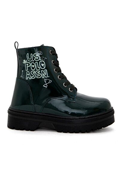 U.S. Polo Assn. Kids U.s. Polo Assn Kız Çocuk Haki Bot