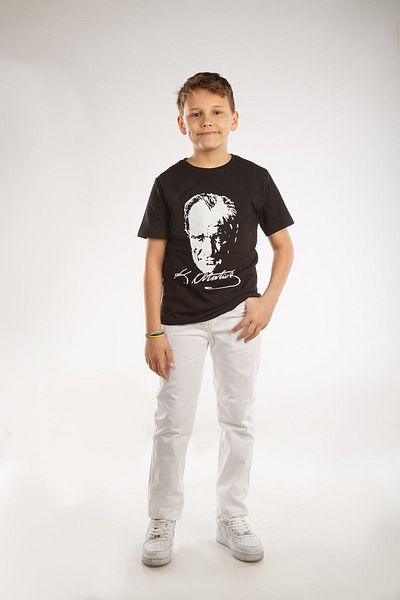 AJN 23 April 19 May Girls Boys Unisex Suitable White Trousers Products Weight 39) (height 1.45cm) (Age 12)