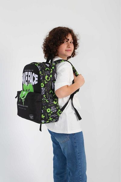 KAUKKO Rucsac Nature Fake Face - K1706