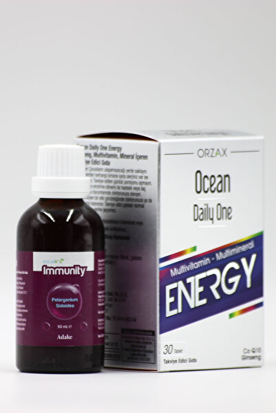Ocean Immunity Afrika Sardunyası Ektresi 50ml Ocean Daily One Energy 30 Tablet