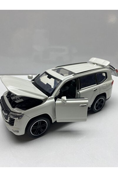 afreyz oyuncak Diecast,Metal Oyuncak Araba Toyota Land Cruıser Sesli Işıklı Ç...