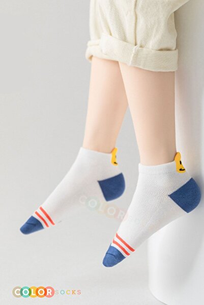 Color Socks 5'li Smile Desenli Çocuk Çorap Seti (OKULA DÖNÜŞ)