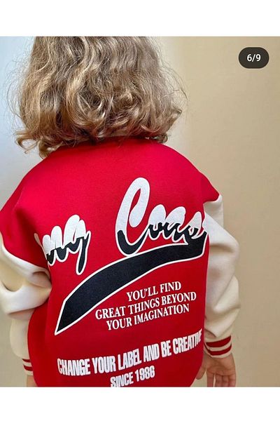 Des Gamins CHILDREN'S COLLAGE COAT