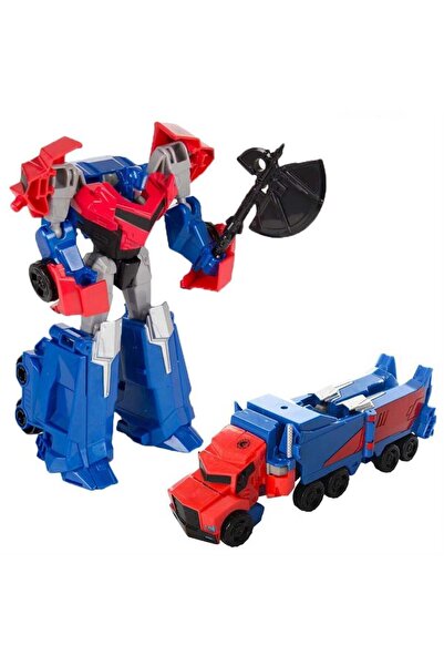 BYCEGU 29141 METAL GÖVDELİ DEĞİŞEBİLİEN DÖNÜŞEBİLEN OYUNCAK ROBOT ARABA DÖNÜŞ...