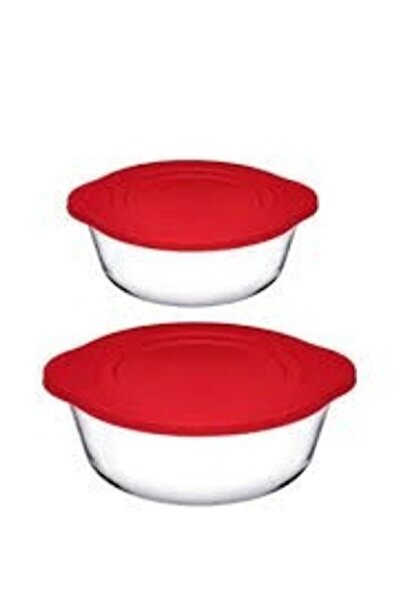 Paşabahçe باشابتشى 2 غطاء بيركس زجاج 59133-59001