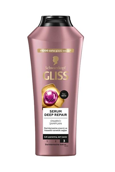 Gliss Serum Deep Repair Onarıcı Şampuan 400 ml x 5 Adet
