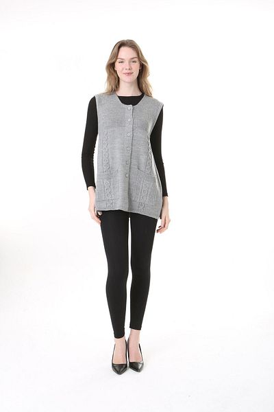 Lamierra Knitwear Harttuş Vest