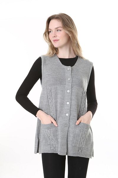 Lamierra Knitwear Harttuş Vest