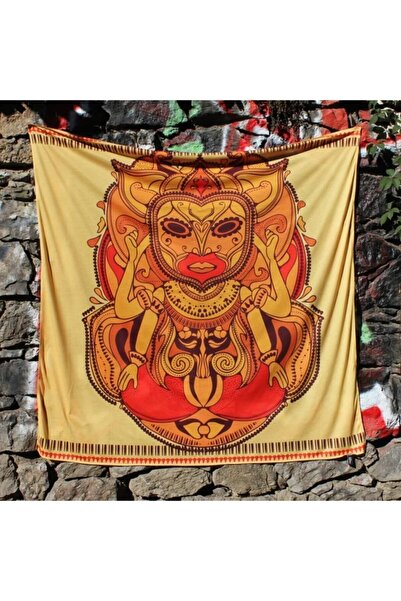 WANDER TAPESTRY Afrička maska zidni tapiserija