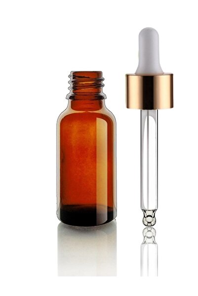 Milea Amber Şişe Cam Damlalık 20 Ml