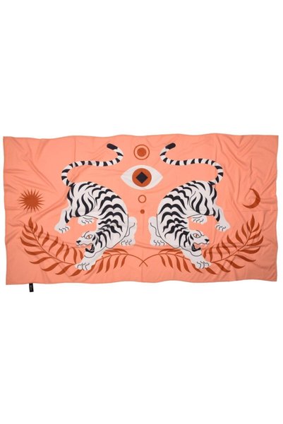WANDER TAPESTRY Chinese Tigers - Tiger Wander Wall Cloth Tapestry