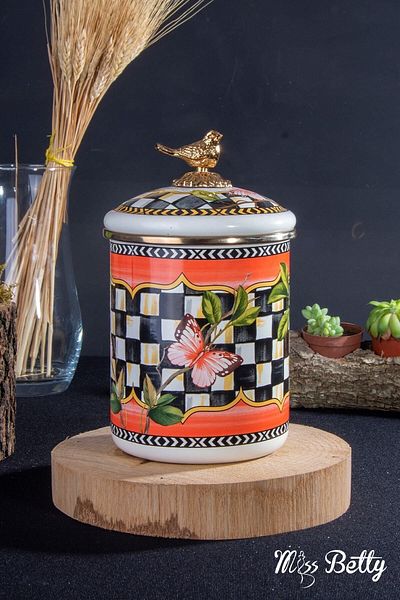 Miss Betty Paradise 2 Piece Jar Set