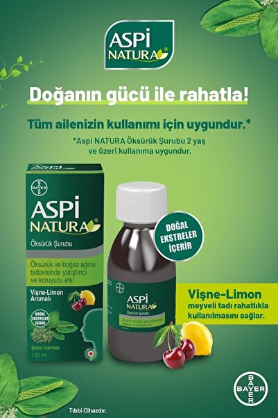 Aspinatura Aspi Natura Şurubu 120 Ml