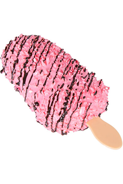 Herdekora آيس كريم صناعي فراولة وردي 6x12 سم.