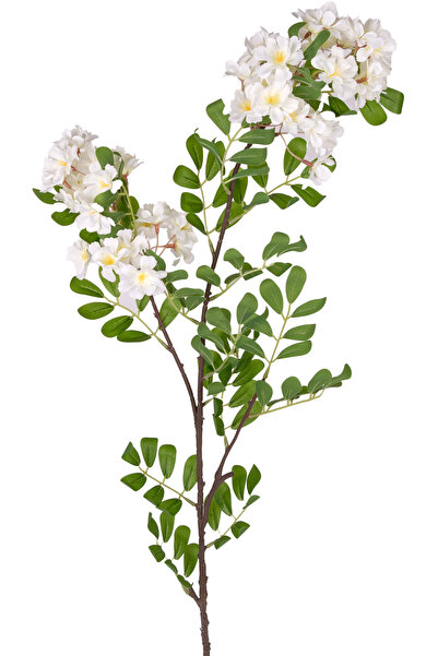 Herdekora Yapay Çiçek Bahar Dalı Beyaz 80 Cm.