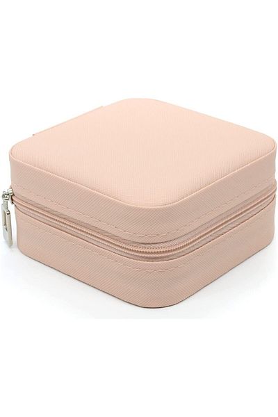 DAWLA Pink Jewelry Bag - Organizer Feature