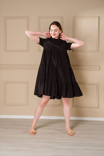 PASTELASTORE Women's Summer Cotton Short Dress 1108