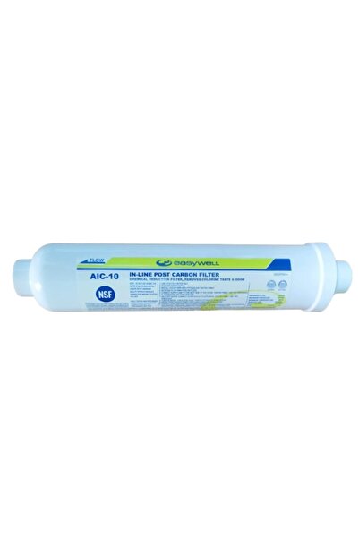 alkalinees Easywell Post Carbon Filter NSF Onaylı Tatlandırıcı Son Karbon Filtre