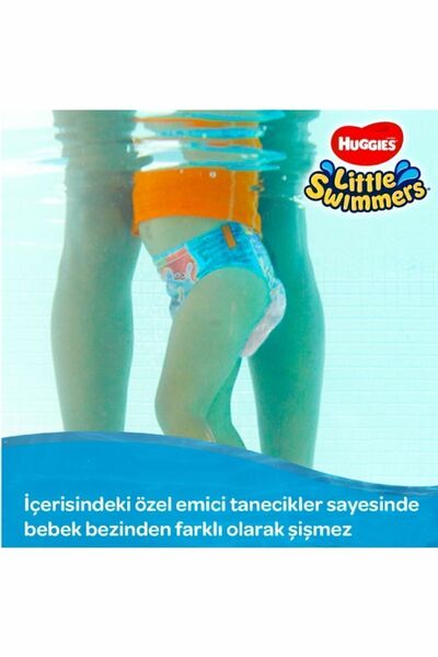 Huggies Little Swimmers Mayo Bebek Bezi 7-15 kg 12'li