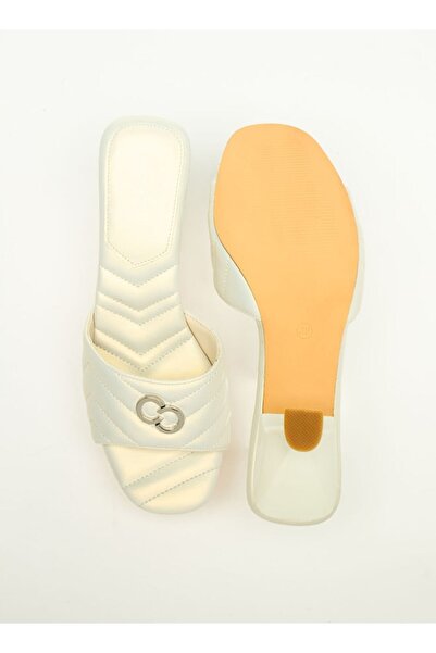 Celeste Women's Slip-On Sandals with Flared Heels