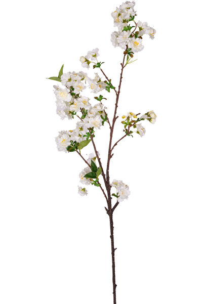 Herdekora Yapay Çiçek Sakura Dalı Beyaz 95 Cm.