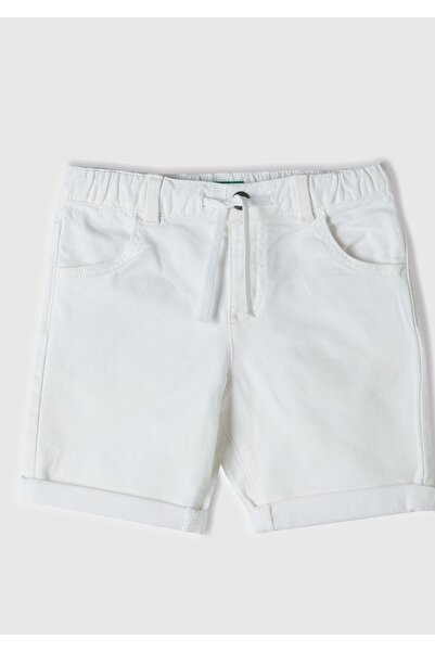 United Colors of Benetton Бели бермуди - момче