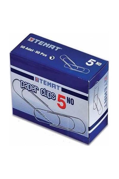 Temat 21102 Paper Clip No:5 Pack of 10