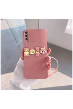 Pro Aksesuar Samsung Galaxy A50 Uyumlu K l f 3D Ay c kl Yumu ak Silikon K l f Rose Gold Fiyat Yorumlar Trendyol