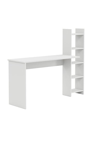 interGO Kitaplıklı Fonksiyonel Çalışma Masası - Beyaz