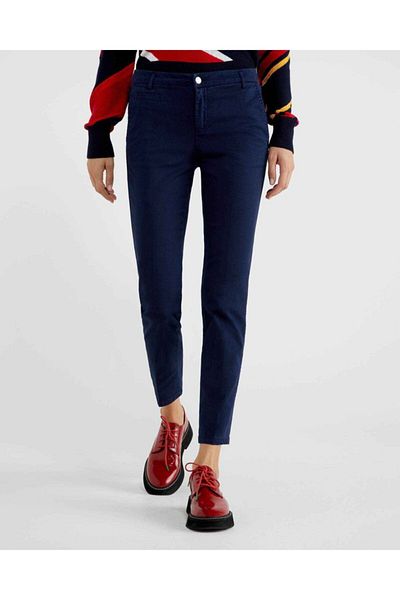 United Colors of Benetton Basic Elastane Women's Chino Pants
