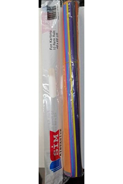 SİM Ezg - Fon Kartonu 10 Renk 48*68