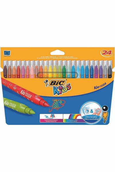 Bic Kids Color Felted Crayons 24 Colors841800
