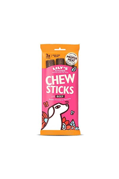 Lily's Kitchen أعواد مضغ بنكهة لحم البقر للكلاب، 120 جرام