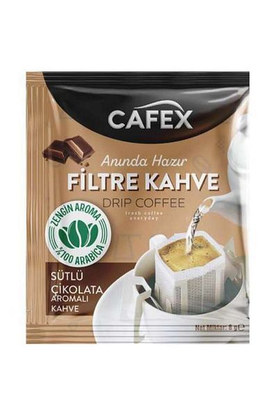 CAFEX 10 Piece Package Filter Coffee Milk Straw. Aromatic 8 Gr