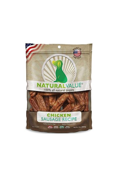 Loving Pets نقانق دجاج ذات قيمة طبيعية، 14 أونصة