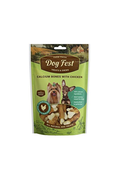 Dog Fest Calcium Bones with Chicken for Mini Dogs, 55g
