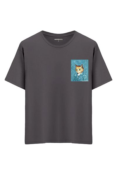 Mounte Bianca Unisex Signor Blu - Μπλουζάκι Oversize