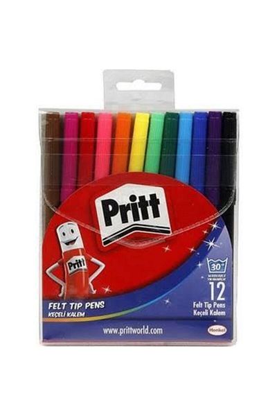 Pritt Set of 12 Felt Tip Pens