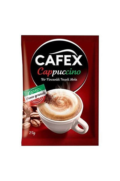CAFEX Cappuccino 6 Pieces Choco Granule 25gr
