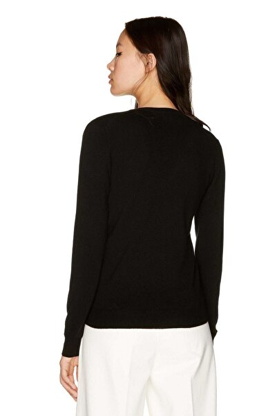 United Colors of Benetton Γυναικείο πουλόβερ Merino με λαιμόκοψη V - 311931002D4488