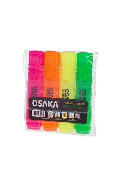 Osaka 4 Colors Highlighter Vibrant Colors