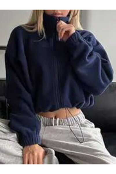 MOONBULL Γυναικείο Fleece - Μέση με ελαστική λεπτομέρεια και φερμουάρ