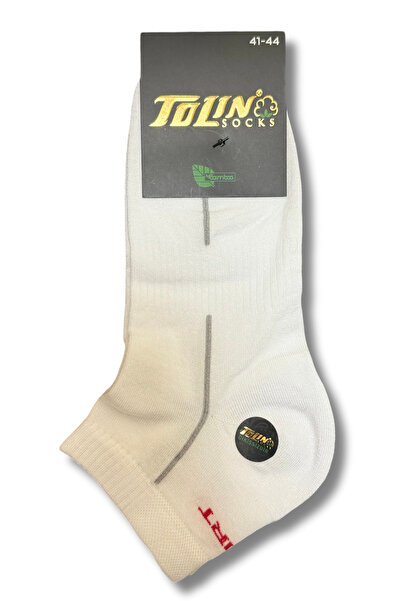 TOLIN White Bamboo Ανδρικά Μποτάκια Κάλτσες Σετ 12 - 10535