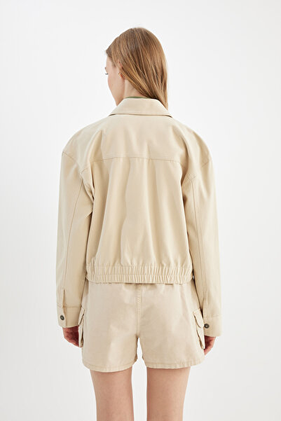 DeFacto Gabardine hosszú ujjú - inggalléros túlméretes ing