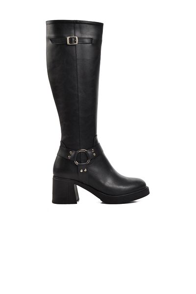 Pierre Cardin PC-54119 Μαύρες γυναικείες μπότες