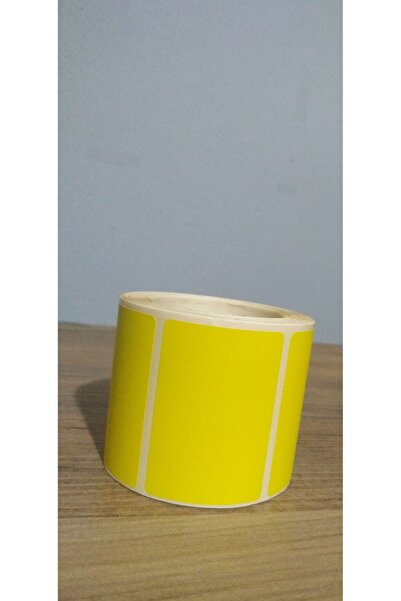 ENDA ETİKET 40*60 Sari Eczane Etiketi